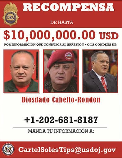 LA CONTRADICCIÓN DE TRUMP ES DIOSDADO CABELLO